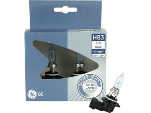 ŻARÓWKA GE HB3 SPORTLIGHT +50% KOMPLET 2 SZT. 12V