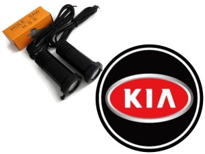 ŚWIATŁA LED POWITALNE LOGO KIA LASER EFEKT 3D CREE