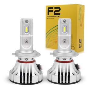 ŻARÓWKI LED H7 F2 CREE 12000LM SUPER MOCNA ŻARÓWKA