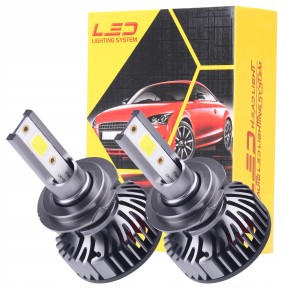 MINI ŻARÓWKI X-TREME LED H7 CREE 100W 20000LM MAŁE