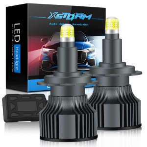 ŻARÓWKI XSTORM LED H7 120W 360° 8-STRONNE 20000LM