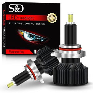Żarówki LED S&D HB4 9006 100W 360° 25000LM Ultra Mocne RETRIFY Automotive
