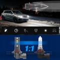 Żarówki LED HB3 9005 S&D Mini Bez Adapterów 8000LM 6500K 1:1 RETRIFY Ciche