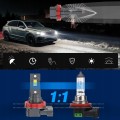 Żarówki LED H11 S&D Mini Bez Adapterów 8000LM 6500K 1:1 RETRIFY Ultra Ciche