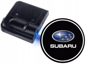 ŚWIATŁA LED POWITALNE LOGO SUBARU BEZPRZEWODOWE 3D
