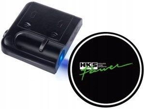 ŚWIATŁA LED POWITALNE LOGO HKS BEZPRZEWODOWE LASER